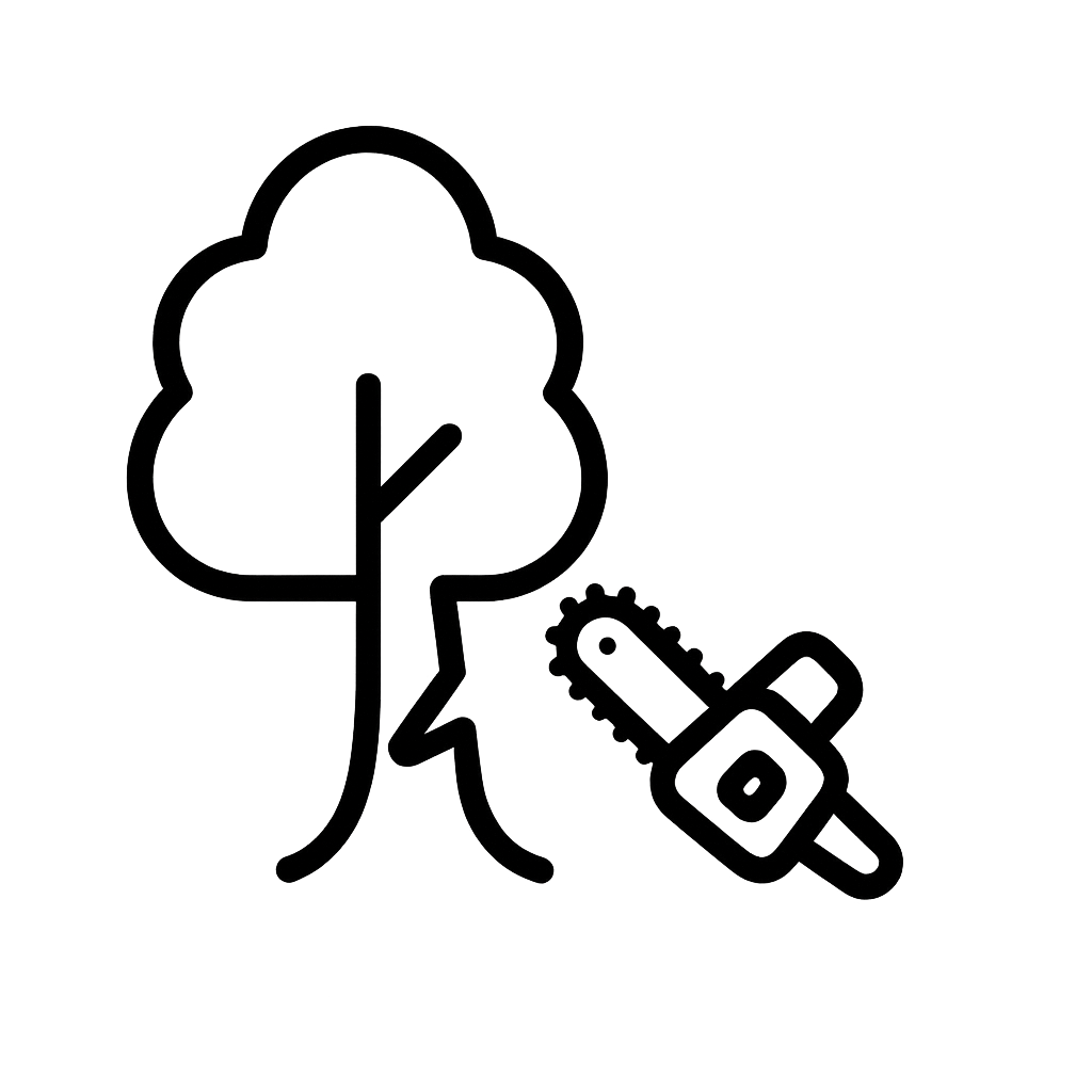 Baumfällung Icon
