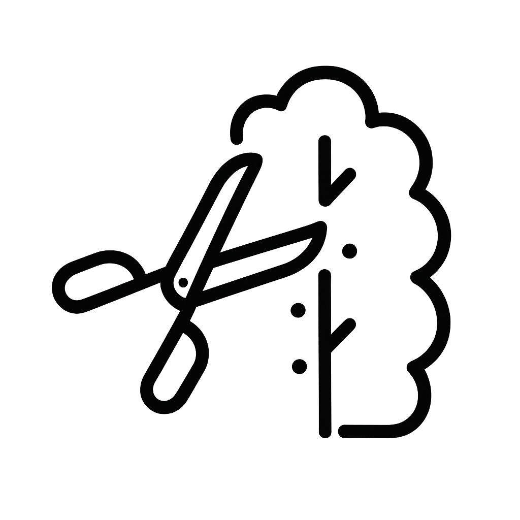Heckenschnitt Icon